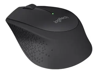 Logitech M280 - Mus - h&#248;yrehendt - optisk 3 knapper - tr&#229;dl&#248;s - 2.4 GHz - USB tr&#229;dl&#248;s mottaker - svart