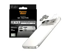 PanzerGlass FENDER - Linsebeskytter for mobiltelefon sølv - for Apple iPhone 17 Pro Max