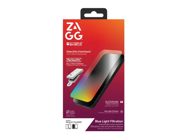 ZAGG InvisibleShield Glass Elite VisionGuard - Skjermbeskyttelse f...