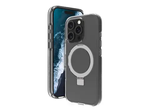 dbramante1928 Iceland Ultra - Baksidedeksel for mobiltelefon stativ - MagSafe-samsvar - D3O, plastikk - blank - for Apple iPhone 16 Pro Max