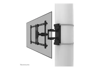 Neomounts WL40S-910BL16 - Monteringssett (montering) for flatpanel - full bevegelse - svart - skjermstørrelse: 40"-70" - søyle