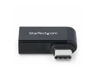 StarTech Right Angled USB-C to USB-A Adapter, USB 5Gbps, Compact USB-C Male to USB-A Female Adapter, Metal Housing, M/F USB type C-adapter - USB-C til USB