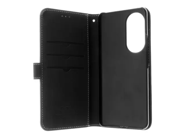 Insmat - Lommebok for mobiltelefon ekte skinn, bomullssting, PC-ba...