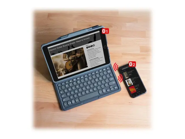 ZAGG Pro Keys - Tastatur og folioveske bakgrunnsbelyst Bluetooth N...