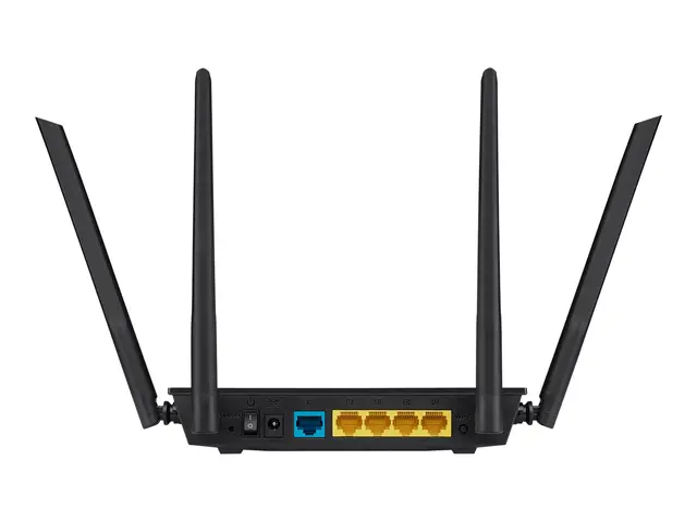 ASUS RT-AC1200 V2 - trådløs ruter 4-portssvitsj Wi-Fi 5 Dobbeltbånd