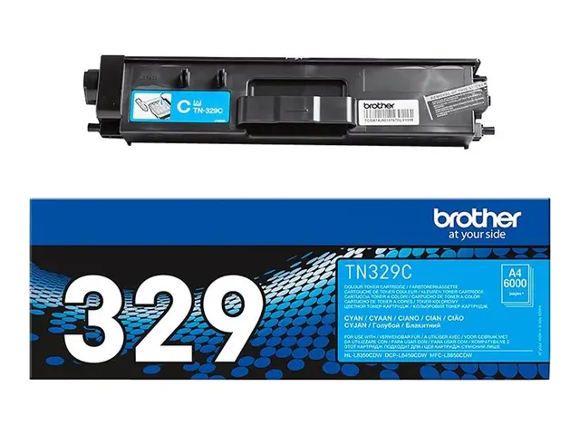 Brother TN329C - Cyan original tonerpatron for DCP-L8450CDW