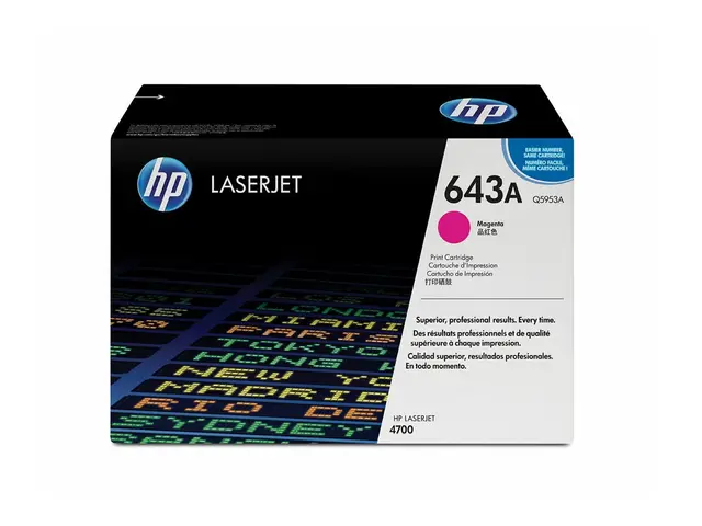 HP 643A - Magenta - original - LaserJet - tonerpatron (Q5953A) - f...