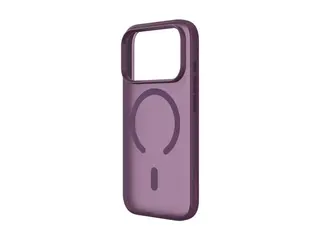 Belkin SheerForce Grip Series - Beskyttende deksel for mobiltelefon MagSafe-samsvar - plastikk - burgunder - for Apple iPhone 17 Pro Max, 18 Pro Max