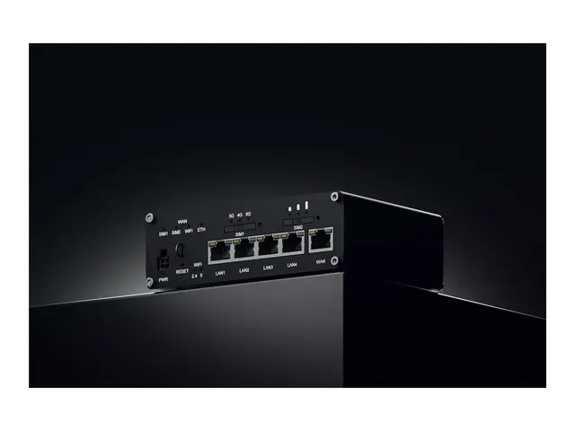 Teltonika RUTC50 - Trådløs ruter WWAN 4-portssvitsj 1GbE Wi-Fi 6 D...