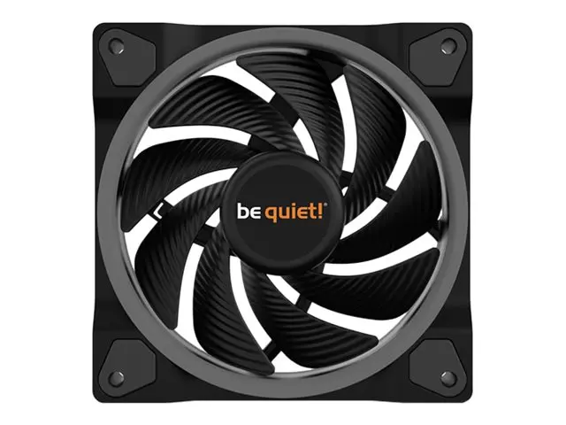 be quiet! Light Wings - Kabinettvifte 120 mm svart