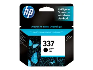 HP 337 - 11 ml - svart - original - blekkpatron for Officejet 100, 150, K7100; Photosmart C4180, C4190, D5160, D5345, D5360, D5363, D5368