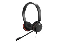 Jabra Evolve 30 II MS stereo - Hodesett on-ear - kablet - USB-C, USB-A - lydisolerende - Certified for Microsoft Teams