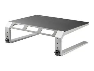 StarTech.com Monitor Riser Stand - For up to 32" Monitor Height Adjustable - Computer Monitor Riser - Steel and Aluminum (MONSTND) - Stativ - for Skjerm - aluminium, stål - skjermstørrelse: 32" - skrivebord