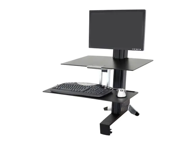Ergotron WorkFit-S Single HD Workstation - Stående skrivebordomfor...