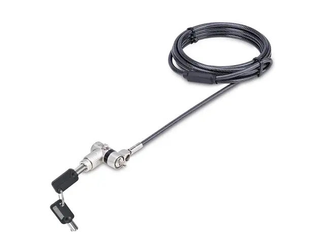 StarTech.com 25-Pack Universal Laptop Lock 6.6ft, Keyed Alike Lock...