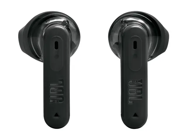 JBL TUNE Flex 2 - Ghost Edition - True wireless-hodetelefoner med mikrofon i øret - Bluetooth - aktiv støydemping - spøkelsessvart 