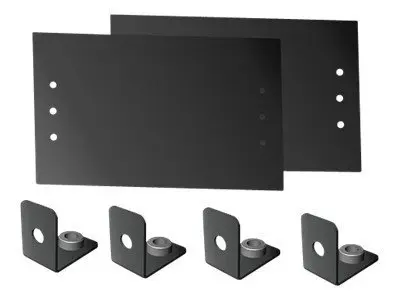 APC - Endedeksel for kabelstyringstrau - svart - for P/N: AR3130, ...