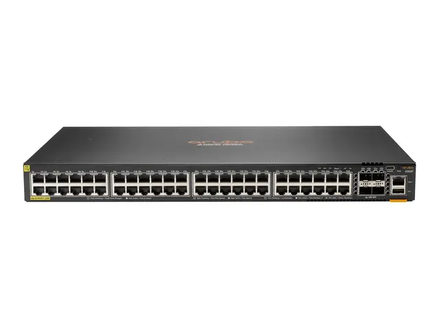 HPE Aruba Networking CX 6200F 48G Class 4 PoE 4SFP 370W Switch - M...