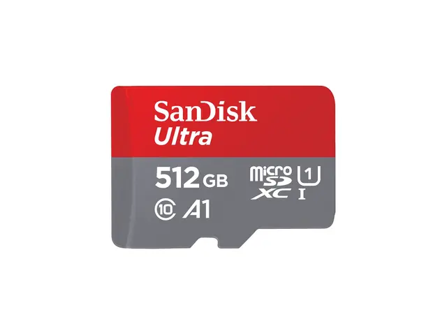 SanDisk Ultra - Flashminnekort (microSDXC til SD-adapter inkludert...