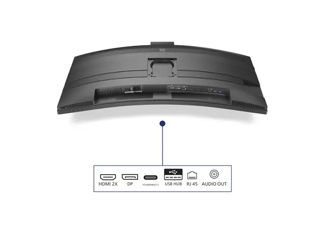 Philips 49B2U6903CH - 6000 Series LED-skjerm kurvet 49" (48.8" syn...