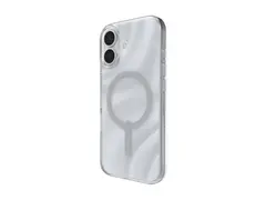 ZAGG Milan Snap - Baksidedeksel for mobiltelefon MagSafe-samsvar - grafen - snurr glitter - for Apple iPhone 17