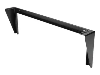 Startech 1U Wall Mount Patch Panel Bracket 19 in - Steel - Vertical Mounting Bracket for Networking and Data Equipment (RK119WALLV) - Monteringsbrakett - veggmonterbar - svart - 1U - 19" - for P/N: SV831DUSBUK