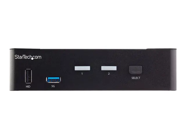 StarTech.com 2 Port HDMI KVM Switch, Single Monitor 4K 60Hz Ultra ...