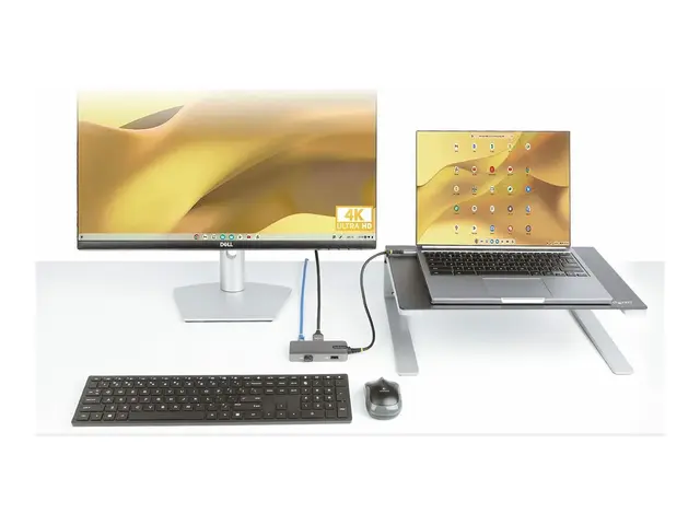 StarTech.com USB-C Multiport Adapter, 4K 60Hz HDMI w/HDR, 2-Port 5...