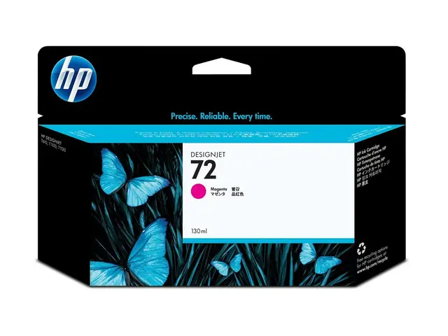 HP 72 - 130 ml magenta original DesignJet blekkpatron for T1100, T...