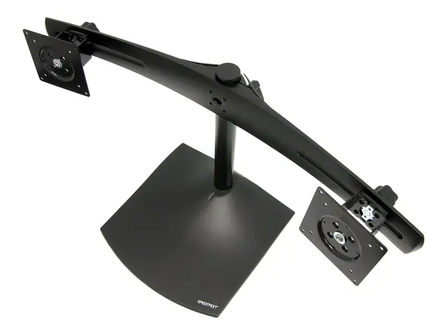 Ergotron DS100 - Stativ horisontal for 2 LCD-skjermer aluminium, s...