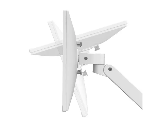 Ergotron LX Pro - Monteringssett (dobbel stablearm) for 2 LCD-skje...