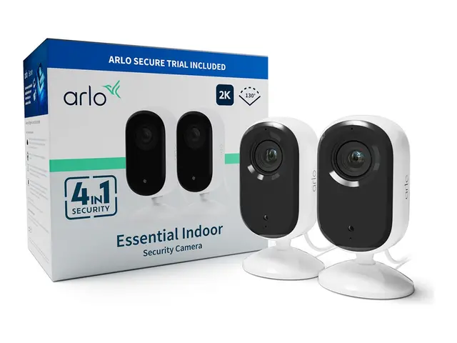 Arlo Essential Indoor 2K - Nettverksovervåkingskamera innendørs fa...