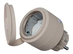 Shelly Wave Plug S - Smartplugg - utendørs, lang rekkevidde trådløs - Z-Wave - 864 MHz, 868.4 MHz