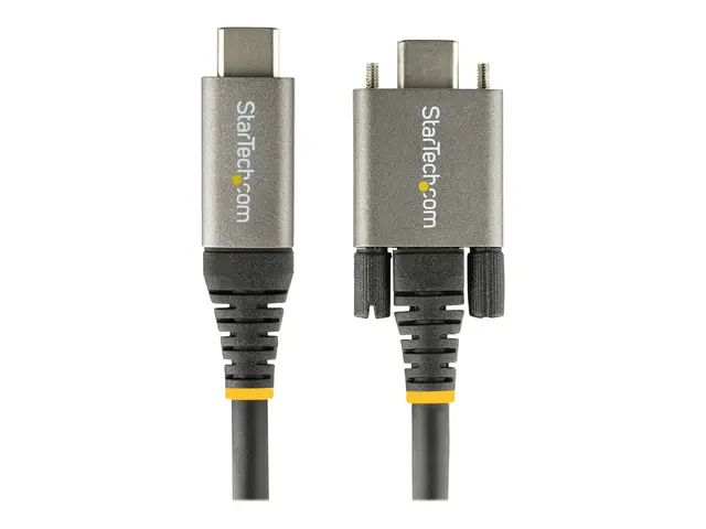StarTech.com 3ft 1m Side Screw Locking USB C Cable 10Gbps, 3.1/3.2...