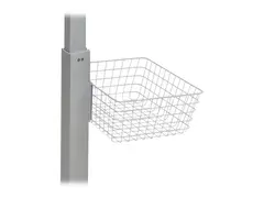 Ergotron Large - Monteringskomponent (trådkurv) hvit - vognmonterbar