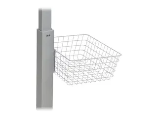 Ergotron Large - Monteringskomponent (trådkurv) hvit - vognmonterbar