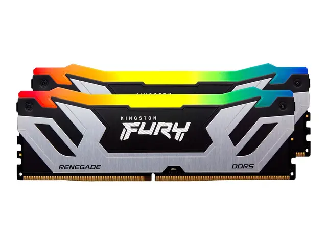 Kingston FURY Renegade RGB - DDR5 sett 48 GB: 2 x 24 GB DIMM 288-p...