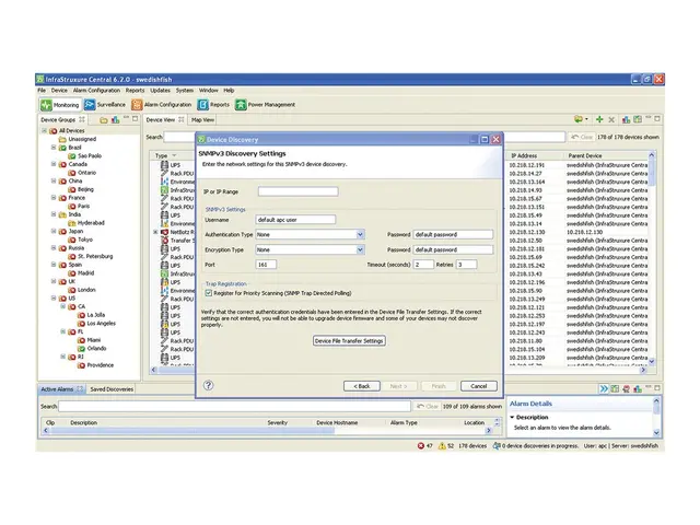 APC InfraStruXure Central Basic - Netverksadministrasjonsenhet 1Gb...