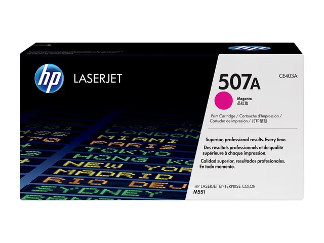 HP 507A - Magenta original LaserJet tonerpatron (CE403A) for Color...