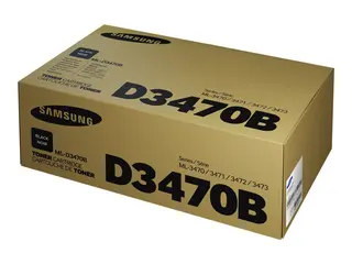 Samsung ML-D3470B - Høy ytelse svart - original - tonerpatron (SU672A) - for Samsung ML-3470, ML-3471, ML-3472, ML-3473, ML-3475, ML-3710