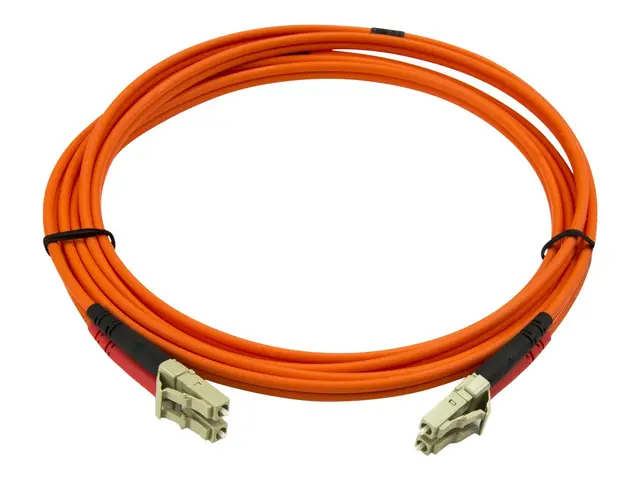 StarTech.com 2m Fiber Optic Cable - Multimode Duplex 50/125 - LSZH...