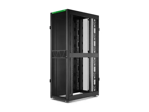APC NetShelter SX Gen 2 - Rack skap - 1991 H x 600W x 1070D mm, med sider står på gulv - svart - 42U - 19" - TAA-samsvar - for P/N: SMT1000RM1U, SMT750RM1U, SRTL10KRM4UT, SRTL5KRM2UI-HW, SRTL5KRM2UT-HW, SRTL8KRM4UT
