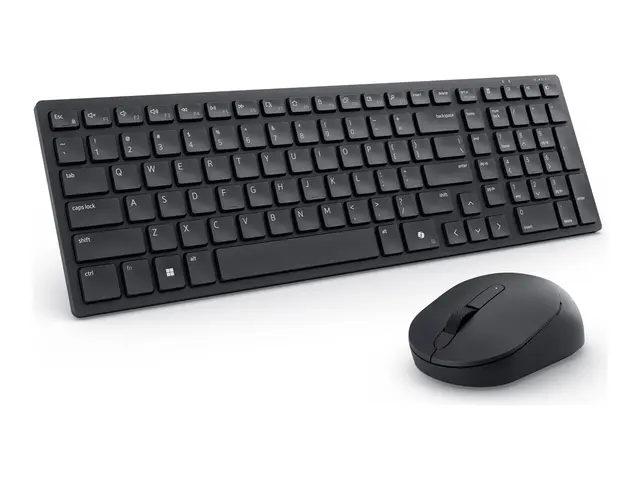 Dell Pro Compact Silent Keyboard and Mouse - KM555 Tastatur- og mu...