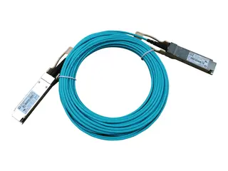 HPE X2A0 - Nettverkskabel - QSFP28 til QSFP28 10 m - fiberoptisk - aktiv - for FlexFabric 12900, 12900E 36, 12902, 5930, 5930 2QSFP+, 5930 2-slot, 5930 32, 5930 4-slot