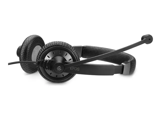 EPOS SC 75 USB MS - Hodesett on-ear kablet 3,5 mm jakk, svart