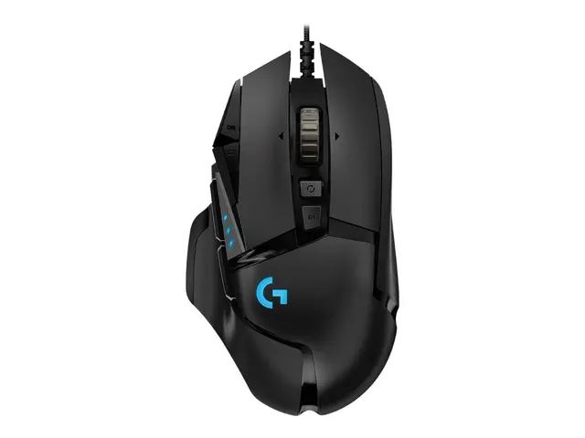 Logitech Gaming Mouse G502 (Hero) - Mus - optisk - 11 knapper - ka...