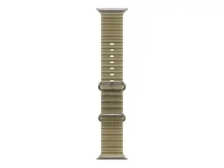 Apple - Bånd for smart armbåndsur - 49 mm, naturlig titanfinish 130 - 200 mm - translucent kelp