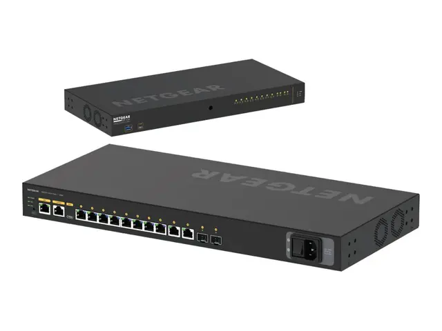 NETGEAR AV Line M4250-10G2F-PoE+ - Switch - L3 - Styrt - 10 x 10/1...