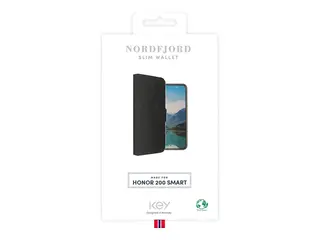 KEY Nordfjord - Lommebok for mobiltelefon svart - for Honor 200