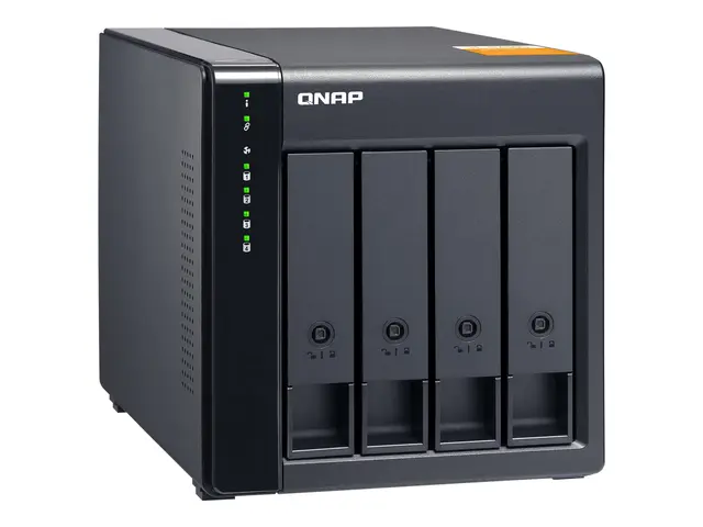 QNAP TL-D400S - Harddiskarray - 4 brønner (SATA-600) - SATA 6Gb/s ...